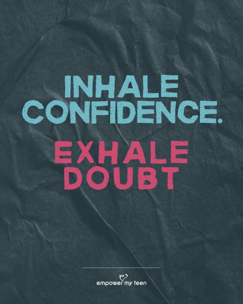 "Inhale Confidence Exhale Doubt" - Meme
